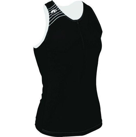 BLUE70 TX2000 MENS SINGLET - BLACK/SILVER