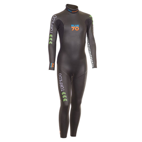 BLUE70 KIDS TORPEDO WETSUIT 2022 - BLACK