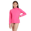 ZOGGS BELLS LONG SLEEVE SUN TOP - PINK