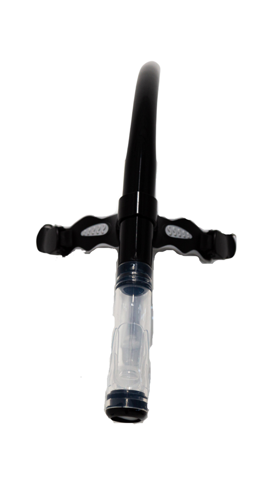 GLYDE SWIMMING SNORKEL - BLACK
