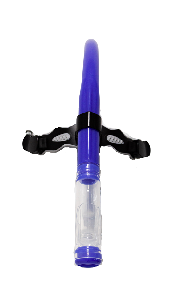 GLYDE SWIMMING SNORKEL - BLUE