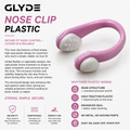 HydraLock Standard Nose Clip - Purple/White