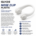 HydraLock Standard Nose Clip - White