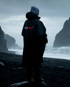 Dryrobe® ADVANCE UNISEX LONG SLEEVE - BLACK/GREY