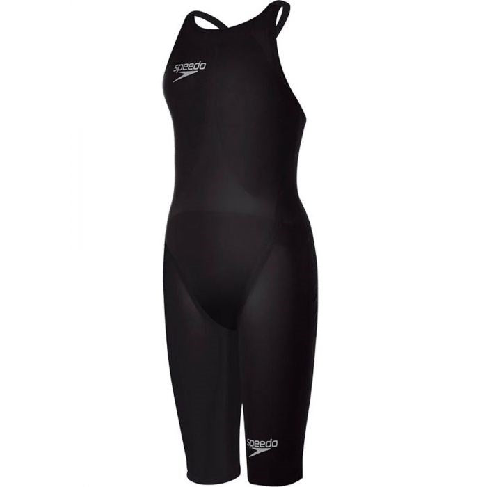 SPEEDO WOMENS FASTSKIN LZR ELITE 2 - V2 OPENBACK KNEESKIN - BLACK