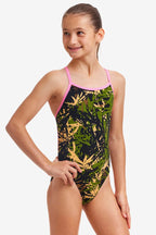 FUNKITA SINGLE STRAP ONE PIECE SWIMSUIT
