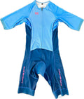 BLUE70 WOMENS AERO ELITE TRISUIT - BLUE/NAVY