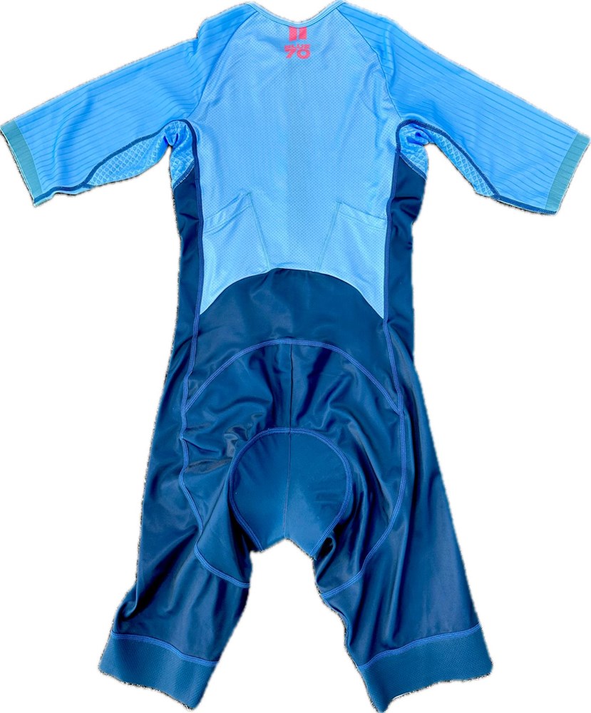 BLUE70 WOMENS AERO ELITE TRISUIT - BLUE/NAVY