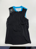 BLUE70 WOMENS TX1000 TRI SINGLET - BLACK/BLUE