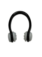 HydraLock Standard Nose Clip - Black/White