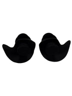 HydraLock Silicone Moulded Ear Plugs -Black
