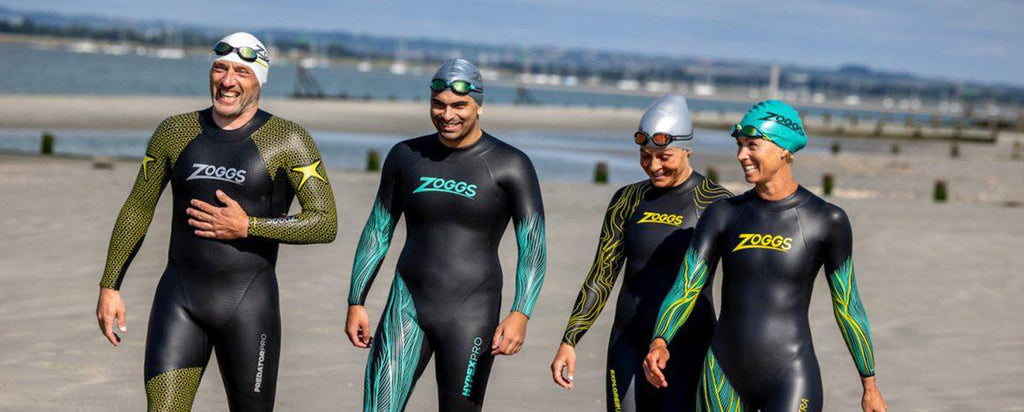 ZOGGS PREDATOR TOUR WOMENS SWIMMING & TRIATHLON WETSUIT - BLACK/TEAL