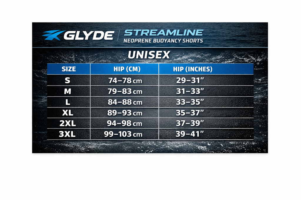 GLYDE Neoprene Buoyancy Shorts – 5mm